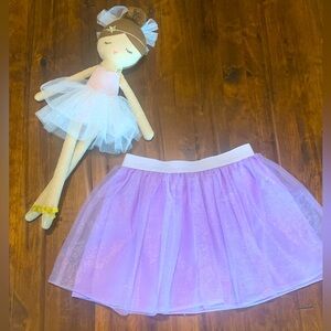 💜👑 Disney Toddler Tulle Skirt with Shimmer/Sparkles Size 3T